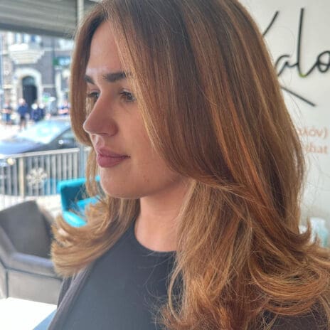 Balayage hair colour by Kalon hair salon