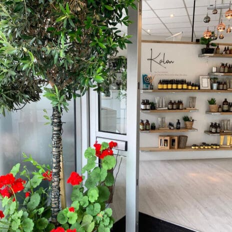 Internal shot of Kalon Hair Studio Wales